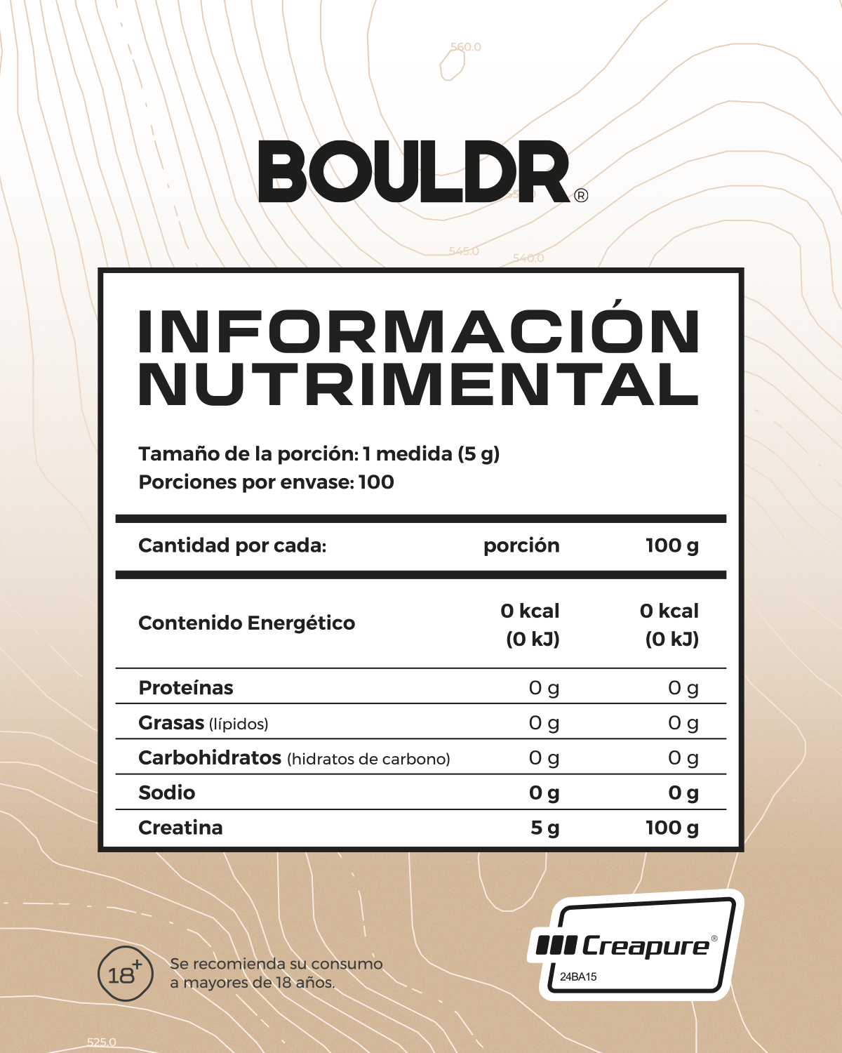 MOUNTAIN, CREATINA HIDROLIZADA - CREAPURE ®